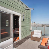 Solar LED Pathway And Street Light - 1,600 Lumens