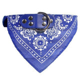 Bandana Dog Collars Pet Supplies Online Store Blue L 