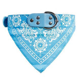 Bandana Dog Collars Pet Supplies Online Store Light Blue L 