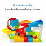 Best Marble Run Toy - Building Blocks Marble Race Track Construction Set - Best Marble Race Run Track - - Shopptique