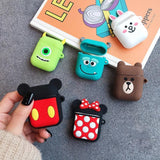 Cartoon AirPods Case, Protective Silicone Cover and Skin for Apple Airpods Charging Case Hot Trending Deal 