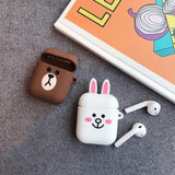 Cartoon AirPods Case, Protective Silicone Cover and Skin for Apple Airpods Charging Case Hot Trending Deal 