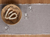 Chambray Fringe Table Runner