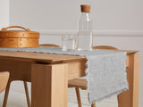 Chambray Fringe Table Runner