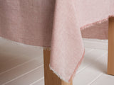 Chambray Fringe Tablecloth