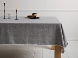 Chambray Fringe Tablecloth
