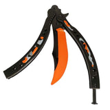 Cs Go Butterfly Knife Blade Skin - 12 - Huntyourhat Blade Butterfly Cs Folding Giftscrewdriver