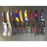 Cs Go Butterfly Knife Blade Skin - Huntyourhat Blade Butterfly Cs Folding Giftscrewdriver