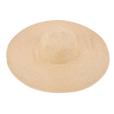 Huge Brim Sun Hats 7.1''/18cm Paper Straw Summer Hats for Womens Ladies UV Protect Floppy Beach Hats Kentucky Derby Party Dress