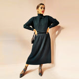 Green-Pleated-Knit-Skirt-£69.00