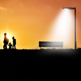 Solar LED Pathway And Street Light - 1,600 Lumens