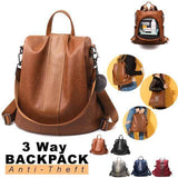 Handbag, Shoulder Bag, Sling Bag, Satchel Bag, Tote Bag and Crossbody Bags For Women - 3 Way Anti-Theft Women's Waterproof Backpack - - Shopptique