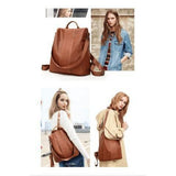 Handbag, Shoulder Bag, Sling Bag, Satchel Bag, Tote Bag and Crossbody Bags For Women - 3 Way Anti-Theft Women's Waterproof Backpack - - Shopptique