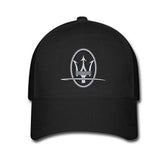 Maserati Logo Baseball Cap - Black / Adjustable - Hat / Huntyourhat