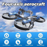 Best Drone For Kids - Motorcycle Flying Drone For Kids and Teenagers -Folding RC Drone & Folding Aircraft Quadcopter Toy - Drone Pro: Multi-functional Folding Motorcycle Drone - - Shopptique