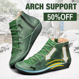 New Arch Support Leather Boots Hot Trending Deal 