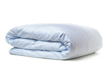 Powder Blue Percale Duvet Cover