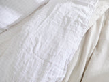 Pinstripe Linen Top Sheet