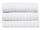 Pinstripe Linen Top Sheet