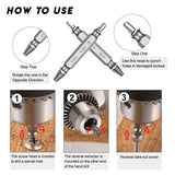 Premium Screw Extractor (Set of 5) Hot Trending Deal 