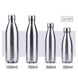 Vacuum Bottle | Chrome Plated | Pattern | Season | ( 17 Oz | 500 ml) - gBotl