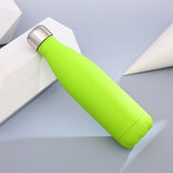 Vacuum Bottle | Chrome Plated | Pattern | Season | ( 17 Oz | 500 ml) - gBotl