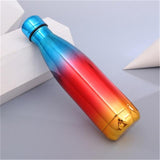 Vacuum Bottle | Chrome Plated | Pattern | Season | ( 17 Oz | 500 ml) - gBotl