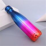 Vacuum Bottle | Chrome Plated | Pattern | Season | ( 17 Oz | 500 ml) - gBotl