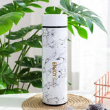 Vacuum Bottles | Marble Finish | (17 Oz | 500 ml) - gBotl