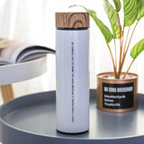 Vacuum Bottles | Wooden Lid | (17 Oz / 500 ml) - gBotl