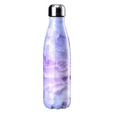 Vacuum Bottle | Patterns | Colors | Chromeplated | (17 Oz | 500 ml) - gBotl