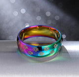 RAINBOW PAW PET LOVE RING STAINLESS STEEL