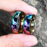 RAINBOW PAW PET LOVE RING STAINLESS STEEL
