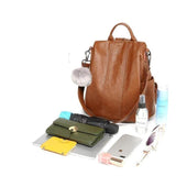 Trending Women Leather Backpack Hot Trending Deal 