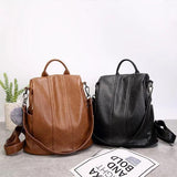 Trending Women Leather Backpack Hot Trending Deal 