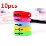 BUGBAND MOSQUITO BUG REPELLENT BRACELETS 10 PACK
