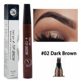 Microblading Eyebrow Pencils - 4 Color Hot Trending Deal Dark Brown 